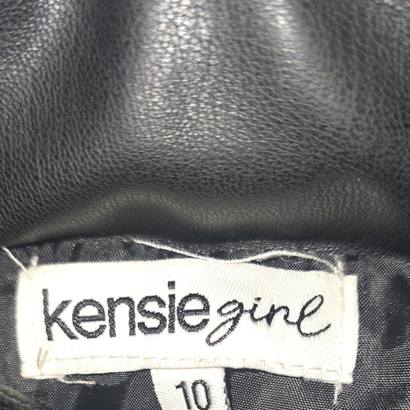 Kensie Girl Black Puffer Vest - Picture 6 of 10